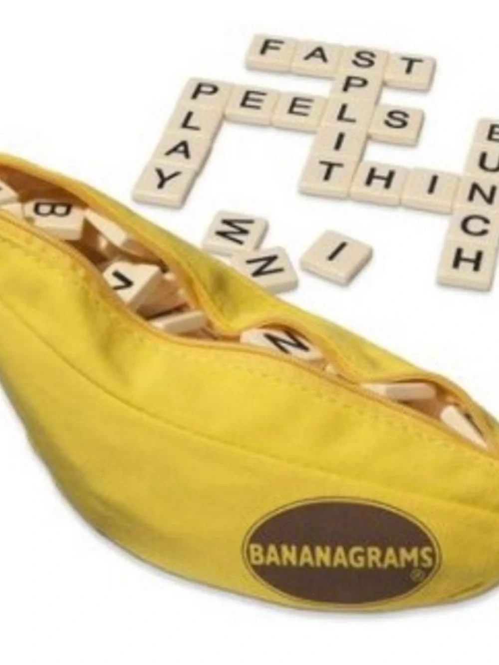 Classic Bananagrams Word Game - Fast-Paced Family Tile Game – Complete Set